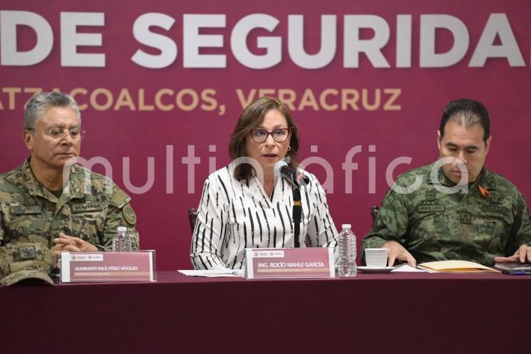 La Gobernadora de Veracruz, Rocío Nahle, arrancó en el  sur del estado encabezando la Mesa de Seguridad y posteriormente, haría lo propio con la clausura de la caseta de cobro del puente Coatzacoalcos I, hecho que marca el cumplimiento de una de las promesas realizadas en campaña. 