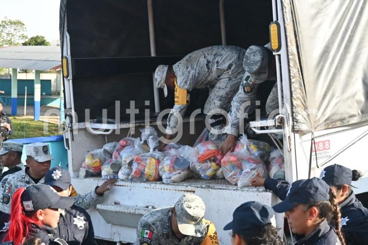 Brinda protección y bienestar a la población en esta temporada invernal.