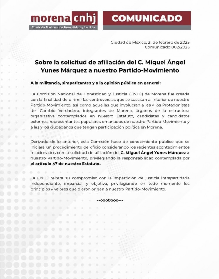 La gobernadora de Veracruz fue muy clara al argumentar que en Morena “caben muchos, muchísimos, pero no todos”